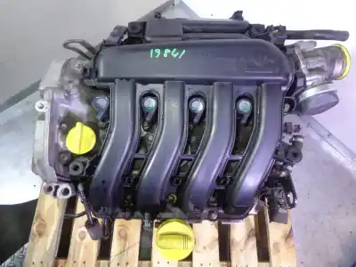 İkinci el araba yedek parçası komple motor için renault clio iii (br0/1, cr0/1) 1.4 16v oem iam referansları k4jg780 7702035191 d028263