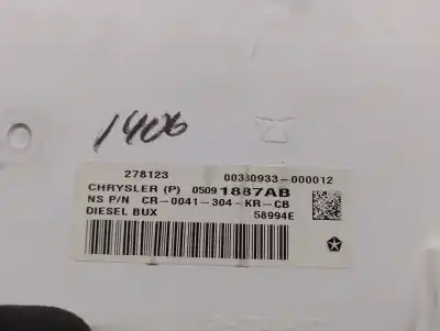 Автозапчастина б/у панель інструментів для fiat freemont (345_) 2.0 jtd посилання на oem iam 05091887ab  k05091887ab