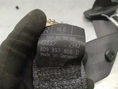 Автозапчастина б/у задній правий ремін безпеки для audi a4 avant (b5) 1.9 tdi quattro посилання на oem iam 8d9857806d   Автозапчастина б/у задній правий ремін безпеки для audi a4 avant (b5) 1.9 tdi quattro посилання на oem iam 8d9857806d