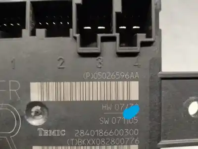 Second-hand car spare part comfort module for dodge journey 2.4 16v oem iam references 05026596aa  