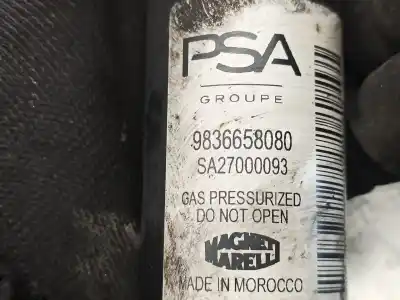 Автозапчасти б/у задний левый амортизатор за peugeot 2008 ii (ud_, us_, uy_, uk_) 1.2 puretech 130 ссылки oem iam 9836658080  sa27000093