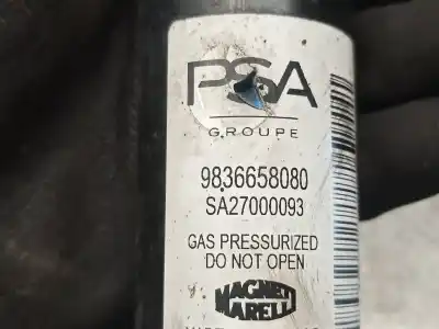 Автозапчастина б/у правий задній амортизатор для peugeot 2008 ii (ud_, us_, uy_, uk_) 1.2 puretech 130 посилання на oem iam 9836658080  sa27000093