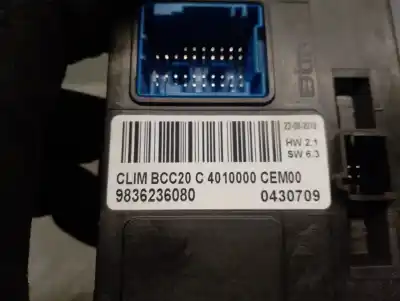 Second-hand car spare part electronic module for peugeot 2008 ii (ud_, us_, uy_, uk_) 1.2 puretech 130 oem iam references 9836236080  0430709