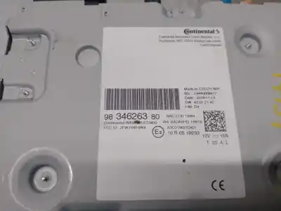 Автозапчасти б/у gps-навигационная система за peugeot 2008 ii (ud_, us_, uy_, uk_) 1.2 puretech 130 ссылки oem iam 9834626380  