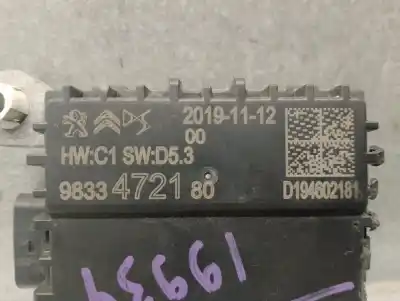 Second-hand car spare part sensor for peugeot 2008 ii (ud_, us_, uy_, uk_) 1.2 puretech 130 oem iam references 9833472180  