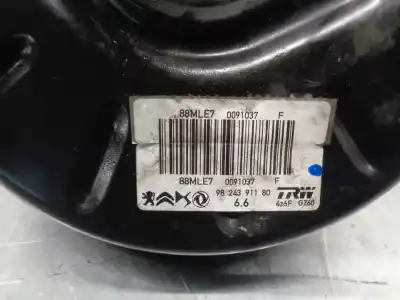 Автозапчастина б/у гальмівний серво для peugeot 2008 ii (ud_, us_, uy_, uk_) 1.2 puretech 130 посилання на oem iam 9824391180  88mle7