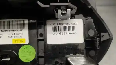 Автозапчасти б/у многофункциональный дисплей за peugeot 2008 ii (ud_, us_, uy_, uk_) 1.2 puretech 130 ссылки oem iam 9824619980  