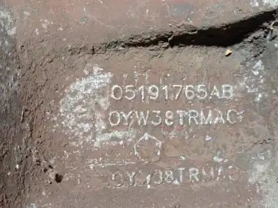 Second-hand car spare part rim for dodge caliber 2.0 16v cat oem iam references 05191765ab  r17x6.5j+39mm