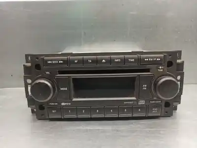Second-hand car spare part audio system / radio cd for dodge caliber 2.0 16v cat oem iam references p05091509ah