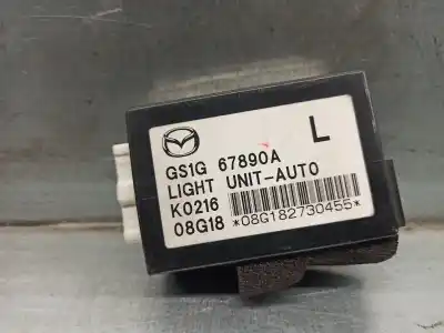 Peça sobressalente para automóvel em segunda mão módulo eletrônico por mazda 6 lim. (gh) 2.0 crtd 140cv active referências oem iam gs1g67890a