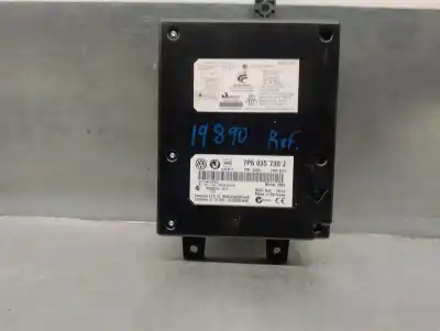 Peça sobressalente para automóvel em segunda mão módulo eletrônico por volkswagen passat alltrack b7 (365) 2.0 tdi referências oem iam 7p6035730j