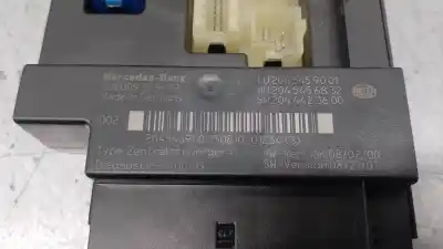 Gebrauchtes Autoersatzteil relais sicherungskasten multifunktionsrelais zum mercedes-benz clase glk (w204) glk 3.0 cdi cat oem-iam-referenzen 2045459001  5dk00922572