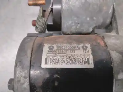 Peça sobressalente para automóvel em segunda mão motor de arranque por dodge caliber 2.0 16v cat referências oem iam 05034555aa  m000t32071zc