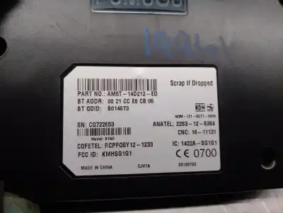 Автозапчасти б/у электронный модуль за ford fiesta (ccn) 1.0 ecoboost cat ссылки oem iam am5t14d212ed  