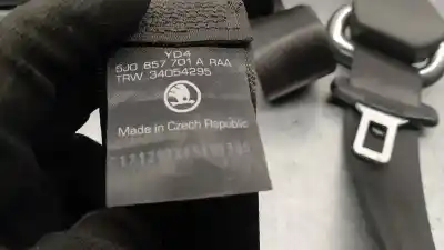 Second-hand car spare part front left seat belt for skoda roomster (5j7) 1.9 tdi oem iam references 5j0857701a  