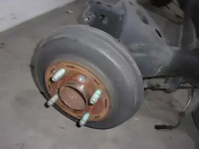 Автозапчастина б/у задня вісь для ford fiesta (ccn) 1.0 ecoboost cat посилання на oem iam 5212628 burra 27 tambor 4 agujeros