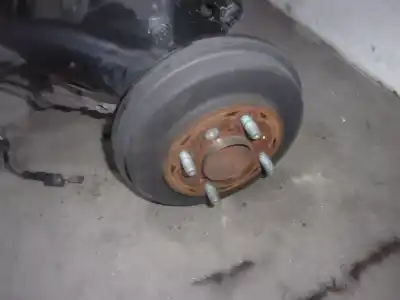 Автозапчастина б/у задня вісь для ford fiesta (ccn) 1.0 ecoboost cat посилання на oem iam 5212628 burra 27 tambor 4 agujeros