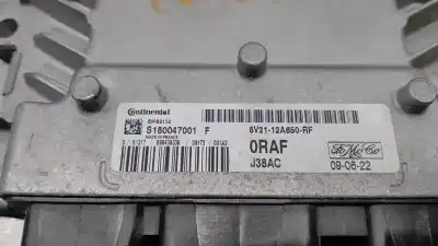 Автозапчастина б/у ебу контролер двигуна для ford fiesta vi (cb1, ccn) 1.25 посилання на oem iam 8v2112a650rf  s180047001f