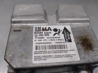 İkinci el araba yedek parçası hava yastigi kontrol ünitesi için opel corsa d (s07) 1.2 (l08 l68) oem iam referansları 13283820  327963935
