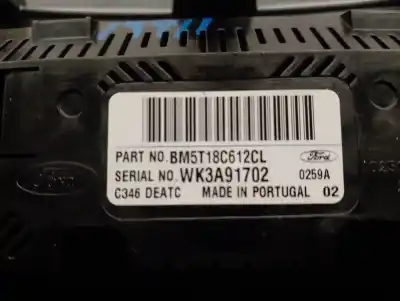 Second-hand car spare part climate control for ford focus iii 1.0 ecoboost oem iam references bm5t18c612cl  