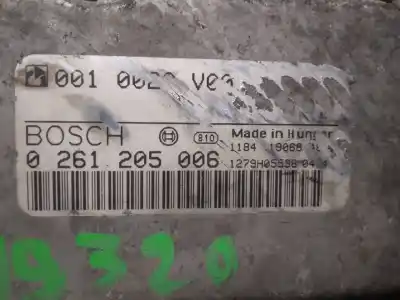 Second-hand car spare part ecu engine control for smart coupe turbo cat oem iam references 0010020v000  0261205006