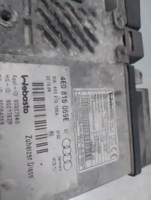 Автозапчасти б/у нагреватель за audi a8 d3 (4e2, 4e8) 4.0 tdi quattro ссылки oem iam 4e0815069e  1301941a