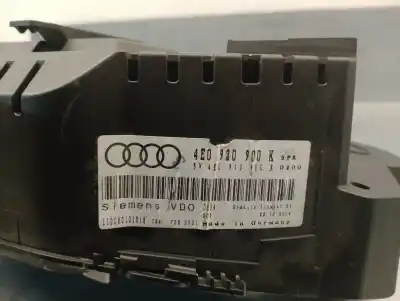 Автозапчастина б/у панель інструментів для audi a8 d3 (4e2, 4e8) 4.0 tdi quattro посилання на oem iam 4e0920900k vd0 110080101018