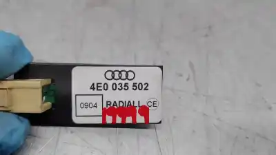 Tweedehands auto-onderdeel antenne voor audi a8 d3 (4e2, 4e8) 4.0 tdi quattro oem iam-referenties 4e0035502  