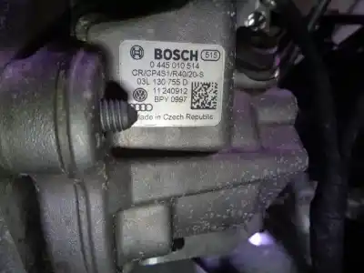 Second-hand car spare part complete engine for volkswagen scirocco iii (137, 138) 2.0 tdi oem iam references cfhc 03l100091b 483198