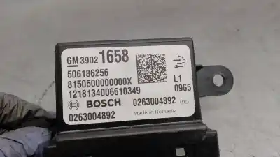 Peça sobressalente para automóvel em segunda mão módulo eletrônico por opel corsa d (s07) 1.4 (l08 l68) referências oem iam 39021658  0263004892