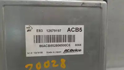 Автозапчасти б/у блок управления двигателем за opel corsa d (s07) 1.4 (l08 l68) ссылки oem iam 12679197  12679199