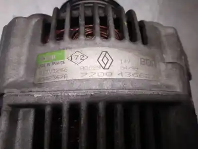 Автозапчастина б/у генератор для renault megane i scenic (ja0) 1.6 посилання на oem iam 7700436627  2542367a