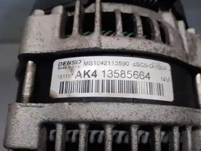 Автозапчастина б/у генератор для opel corsa d (s07) 1.4 (l08 l68) посилання на oem iam 13585664  ms1042113590