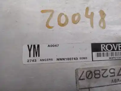 Second-hand car spare part ecu engine control for mg streetwise 1.4 oem iam references nnn100743  