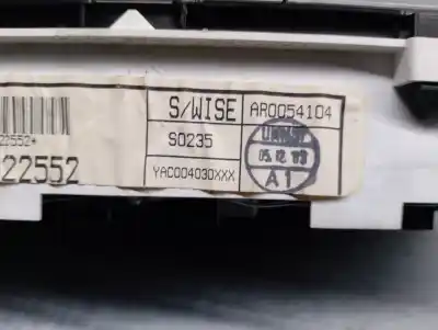 Second-hand car spare part dashboard for mg streetwise 1.4 oem iam references yac004030  