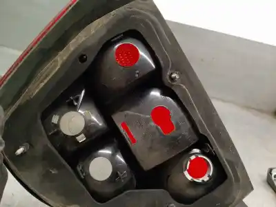 Second-hand car spare part left tailgate light for mg streetwise 1.4 oem iam references ern19680  