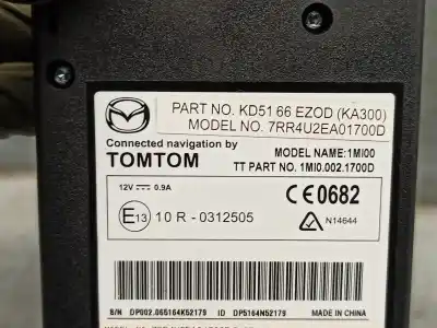 Автозапчасти б/у электронный модуль за mazda cx-5 (ke, gh) 2.2 d awd (ke102) ссылки oem iam kd5166ez0d  