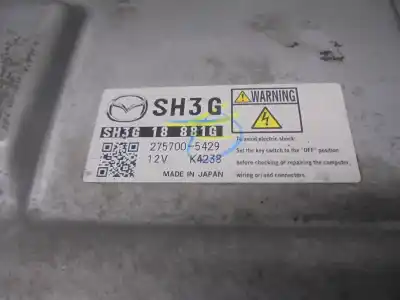 Recambio de automóvil de segunda mano de centralita motor uce para mazda cx-5 2.2 turbodiesel cat referencias oem iam sh3g18881g  2757005429