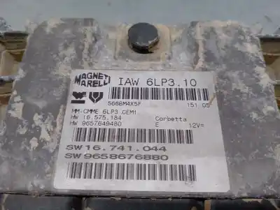 Second-hand car spare part ecu engine control for peugeot 407 2.2 oem iam references 9657649480  16575184