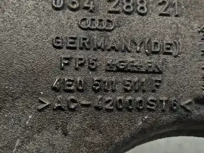 Автозапчастина б/у задній лівий нижний рычаг для audi a8 d3 (4e2, 4e8) 4.0 tdi quattro посилання на oem iam 4e0511511f  