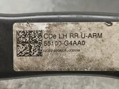 Автозапчастина б/у лівий задній верхній рычок підвіски для kia xceed 1.0 tgdi cat посилання на oem iam 55100g4aa0  