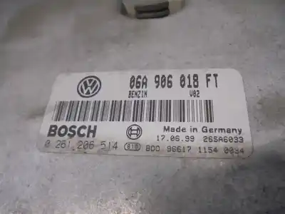 İkinci el araba yedek parçası ecu motor kontrol cihazi için volkswagen golf iv berlina (1j1) 1.8 oem iam referansları 06a906018ft  0261206514