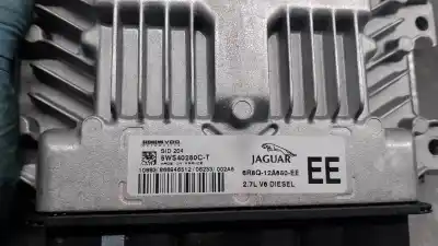 Second-hand car spare part ecu engine control for jaguar s-type 2.7 v6 diesel cat oem iam references 6r8q12a650ee  