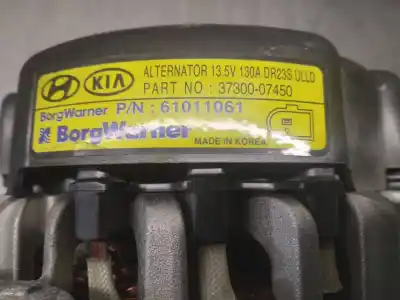 Pezzo di ricambio per auto di seconda mano alternatore per kia xceed 1.0 tgdi cat riferimenti oem iam 3730007450  61011061
