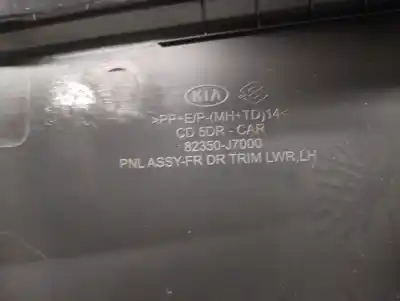 Peça sobressalente para automóvel em segunda mão forra / revestimento da porta dianteira esquerda por kia xceed 1.0 tgdi cat referências oem iam 82350j7000  