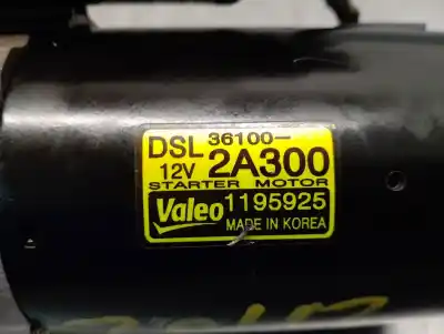 Peça sobressalente para automóvel em segunda mão motor de arranque por kia pro cee´d (jd) 1.4 crdi 90 referências oem iam 361002a300  1195925