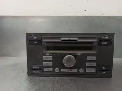 Peça sobressalente para automóvel em segunda mão Sistema De áudio / Rádio Cd por FORD FOCUS BERLINA (CAP) 1.6 16V CAT Referências OEM IAM 6S6118C815AH  
