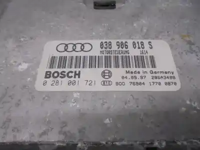 Second-hand car spare part ecu engine control for audi a4 berlina (b5) 1.9 tdi oem iam references 038906018s  0281001721
