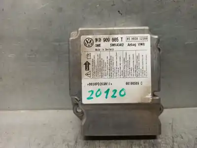Peça sobressalente para automóvel em segunda mão centralina de airbag por skoda octavia ii combi (1z5) 2.0 tdi 4x4 referências oem iam 1k0909605t