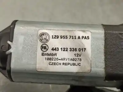 Автозапчасти б/у мотор заднего стеклоочистителя за skoda octavia ii combi (1z5) 2.0 tdi 4x4 ссылки oem iam 1z9955711a  